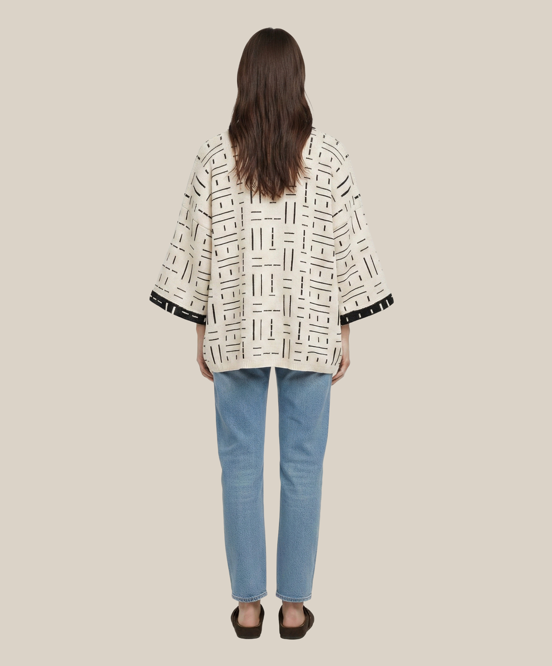 Tenoch Ash & Black Lounge Robe - Espiritu