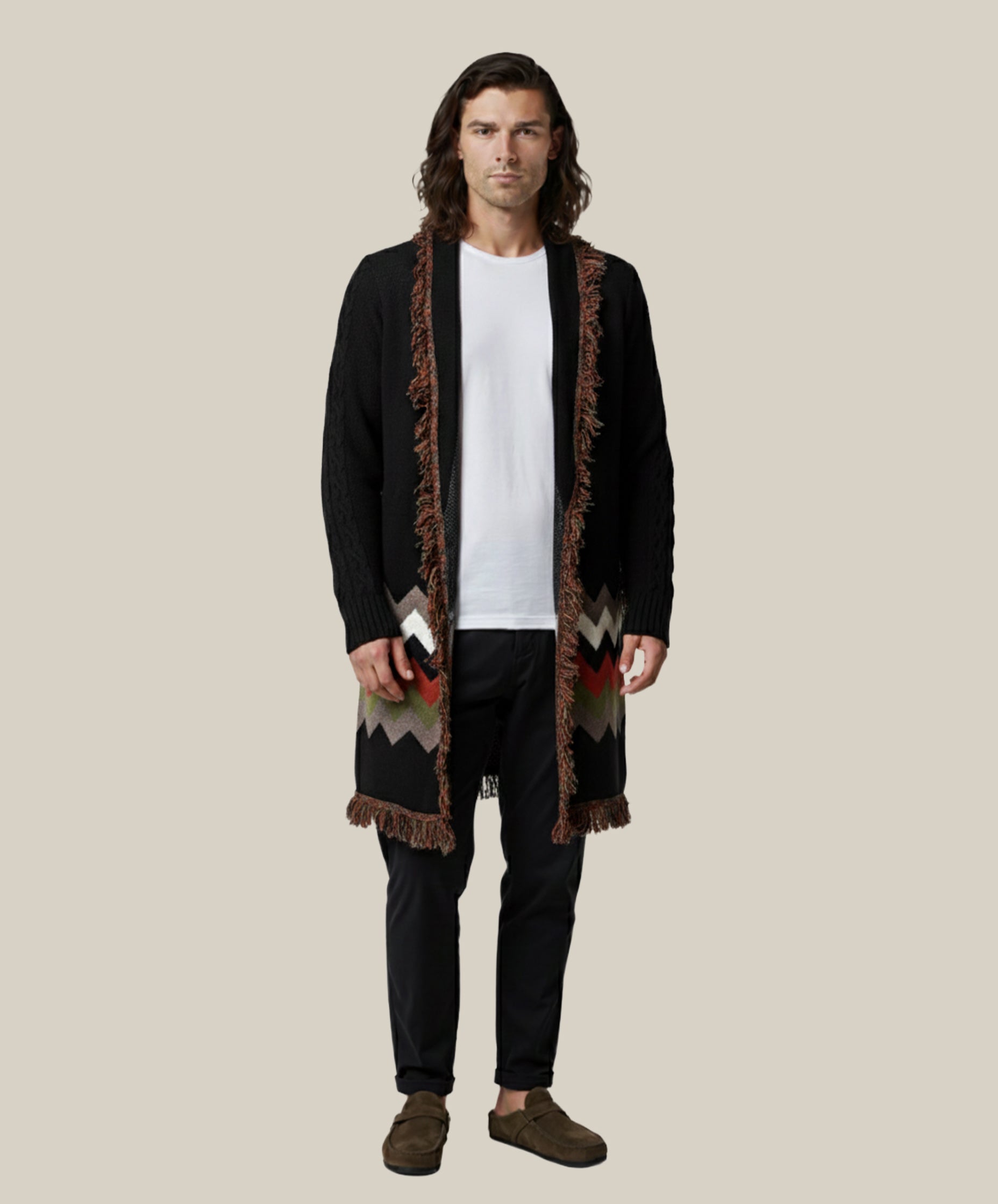 Xitle V-Neck Heritage Cardigan - Espiritu